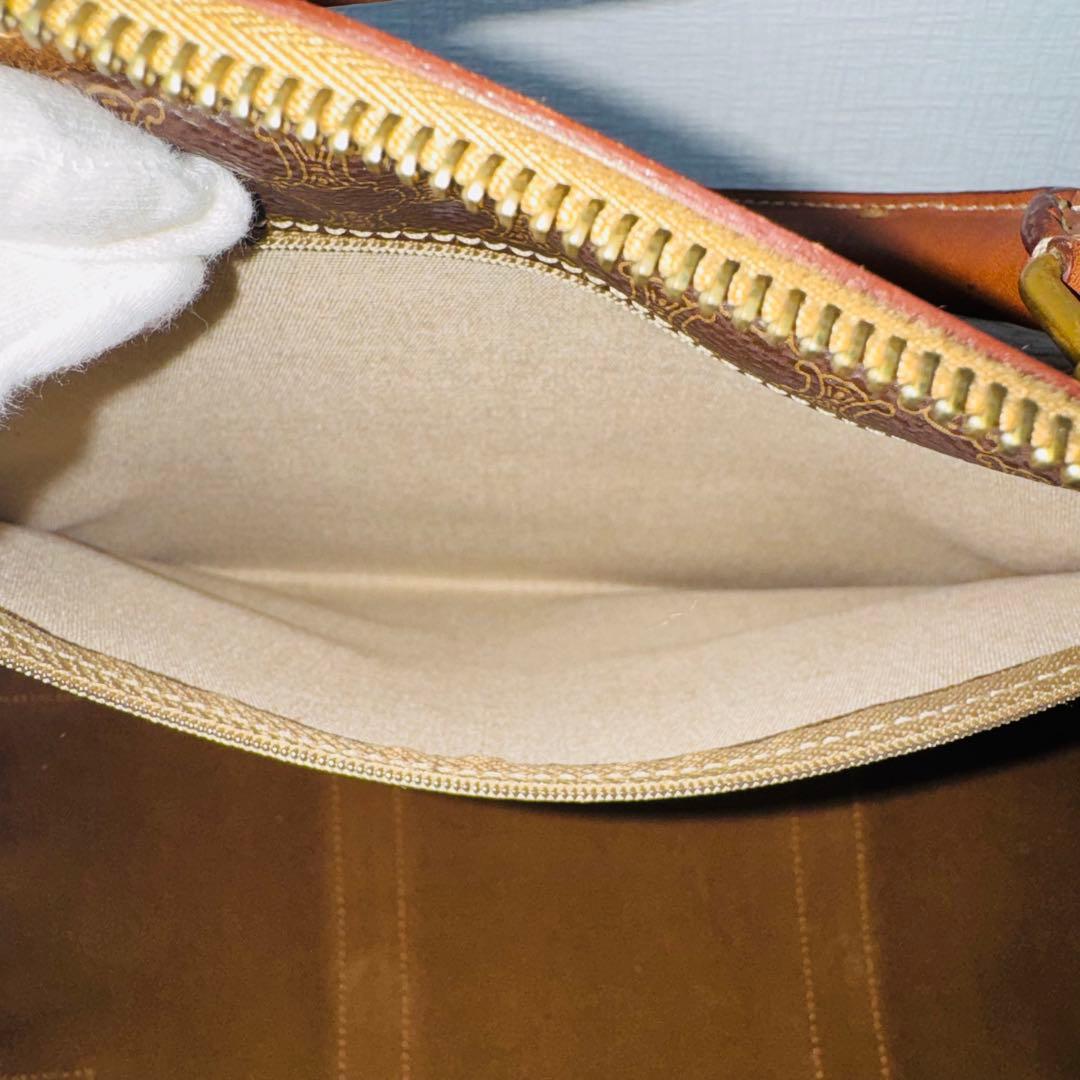 ✨CELINE✨セリーヌ✨マカダム✨ブラウン✨ヴィンテージ✨ボストンバッグ✨