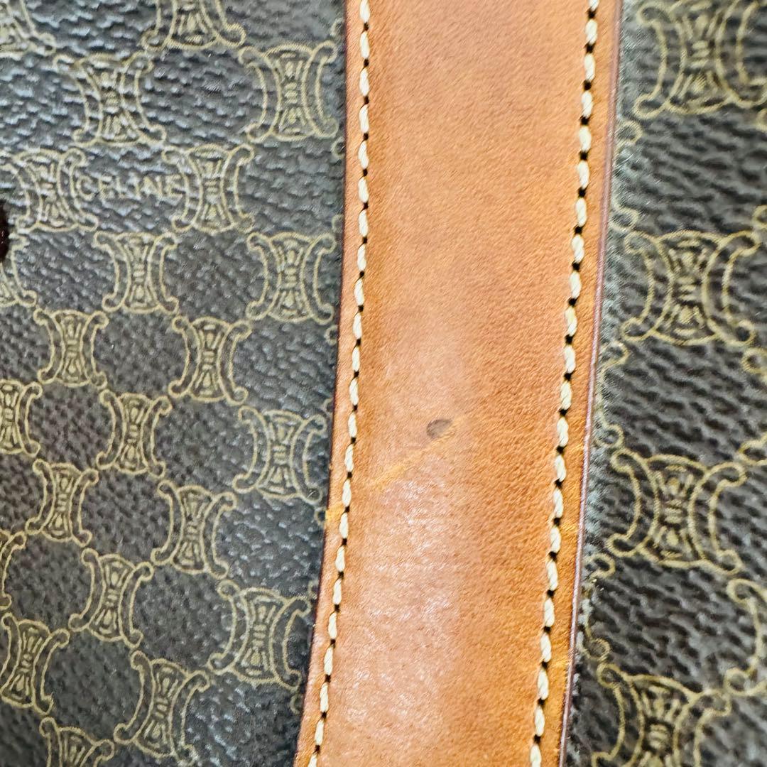✨CELINE✨セリーヌ✨マカダム✨ブラウン✨ヴィンテージ✨ボストンバッグ✨