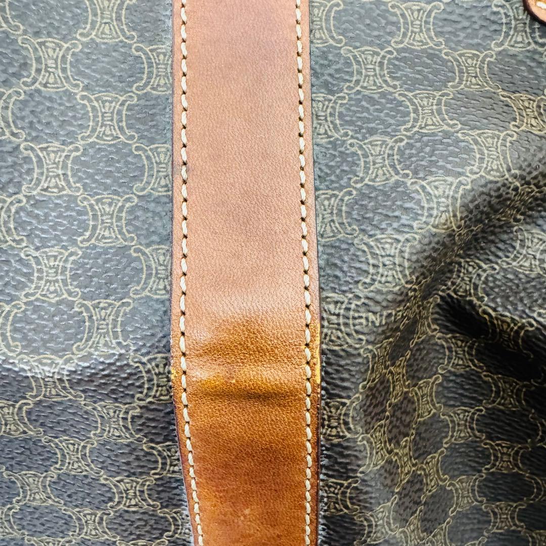 ✨CELINE✨セリーヌ✨マカダム✨ブラウン✨ヴィンテージ✨ボストンバッグ✨