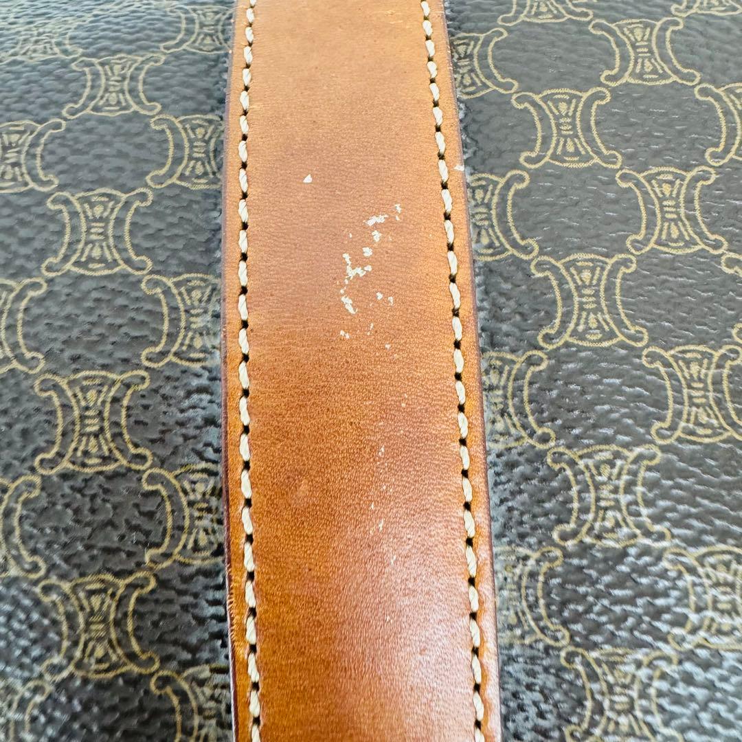 ✨CELINE✨セリーヌ✨マカダム✨ブラウン✨ヴィンテージ✨ボストンバッグ✨