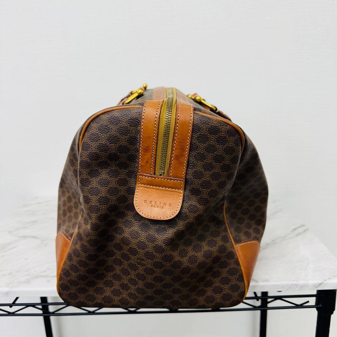 ✨CELINE✨セリーヌ✨マカダム✨ブラウン✨ヴィンテージ✨ボストンバッグ✨