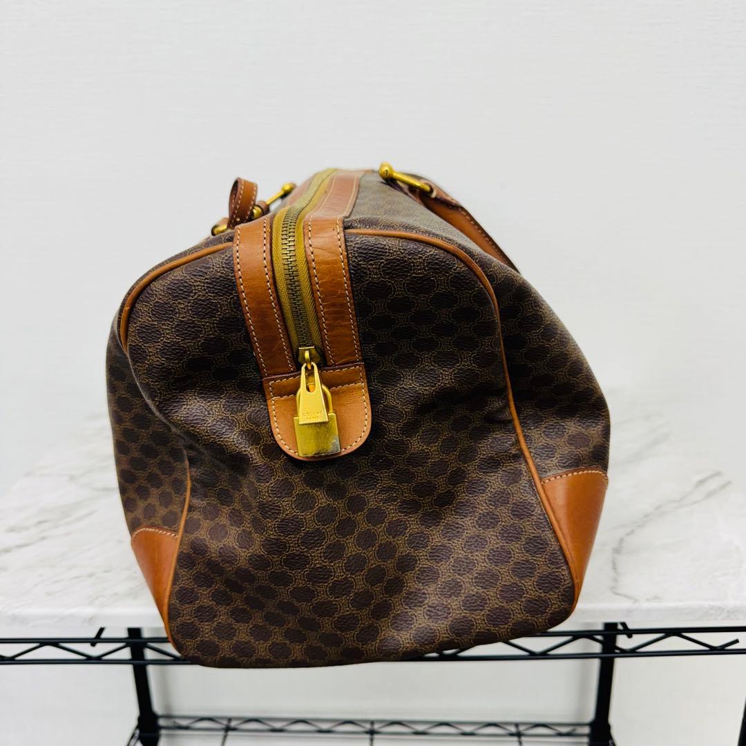 ✨CELINE✨セリーヌ✨マカダム✨ブラウン✨ヴィンテージ✨ボストンバッグ✨