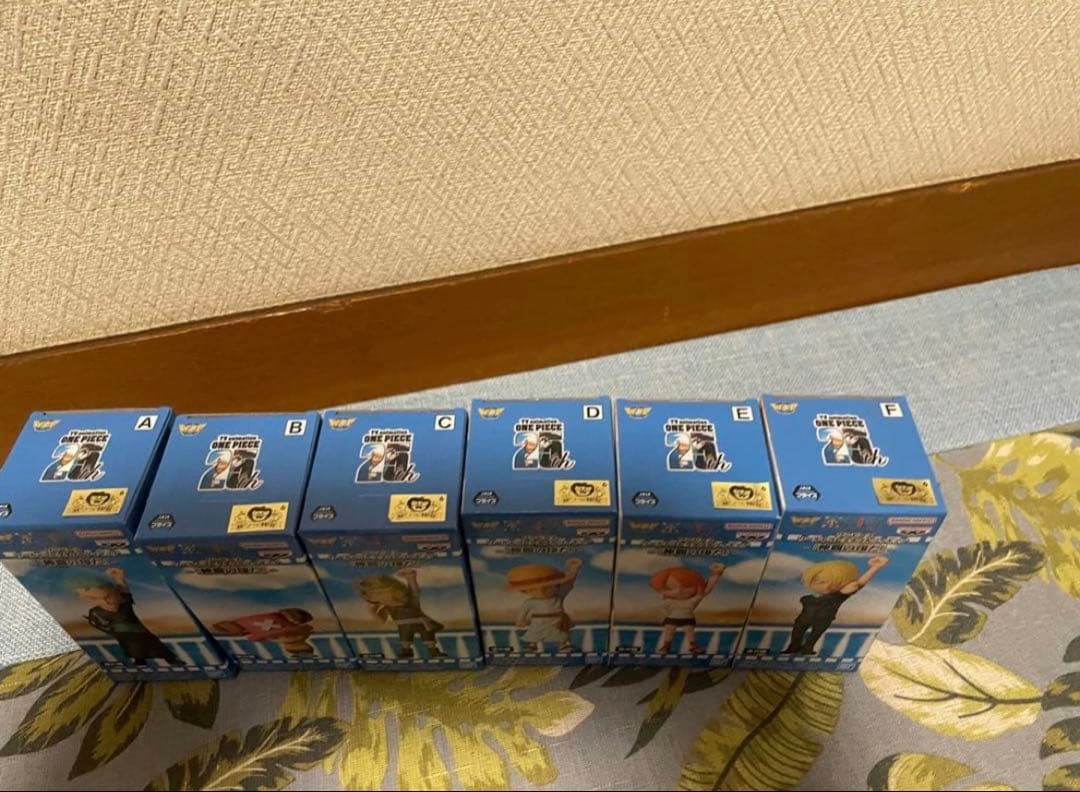 ワンピース　フィギュア　ワーコレ　仲間の印だ　ウソップ　ゾロ　ナミ　ルフィ