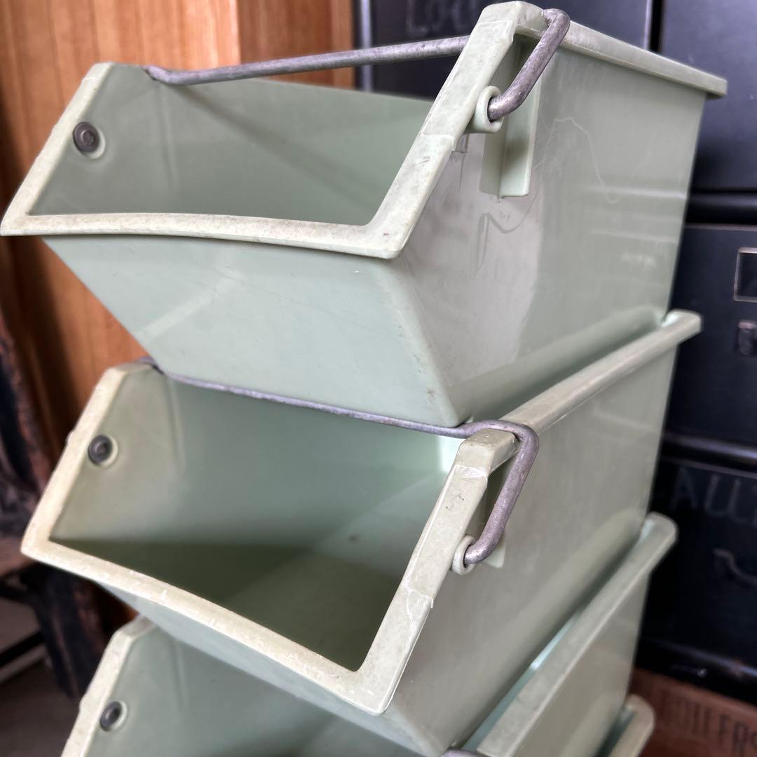 【５個】サンコー バケットB 工具箱 道具入れ 小物ケース インダストリアル