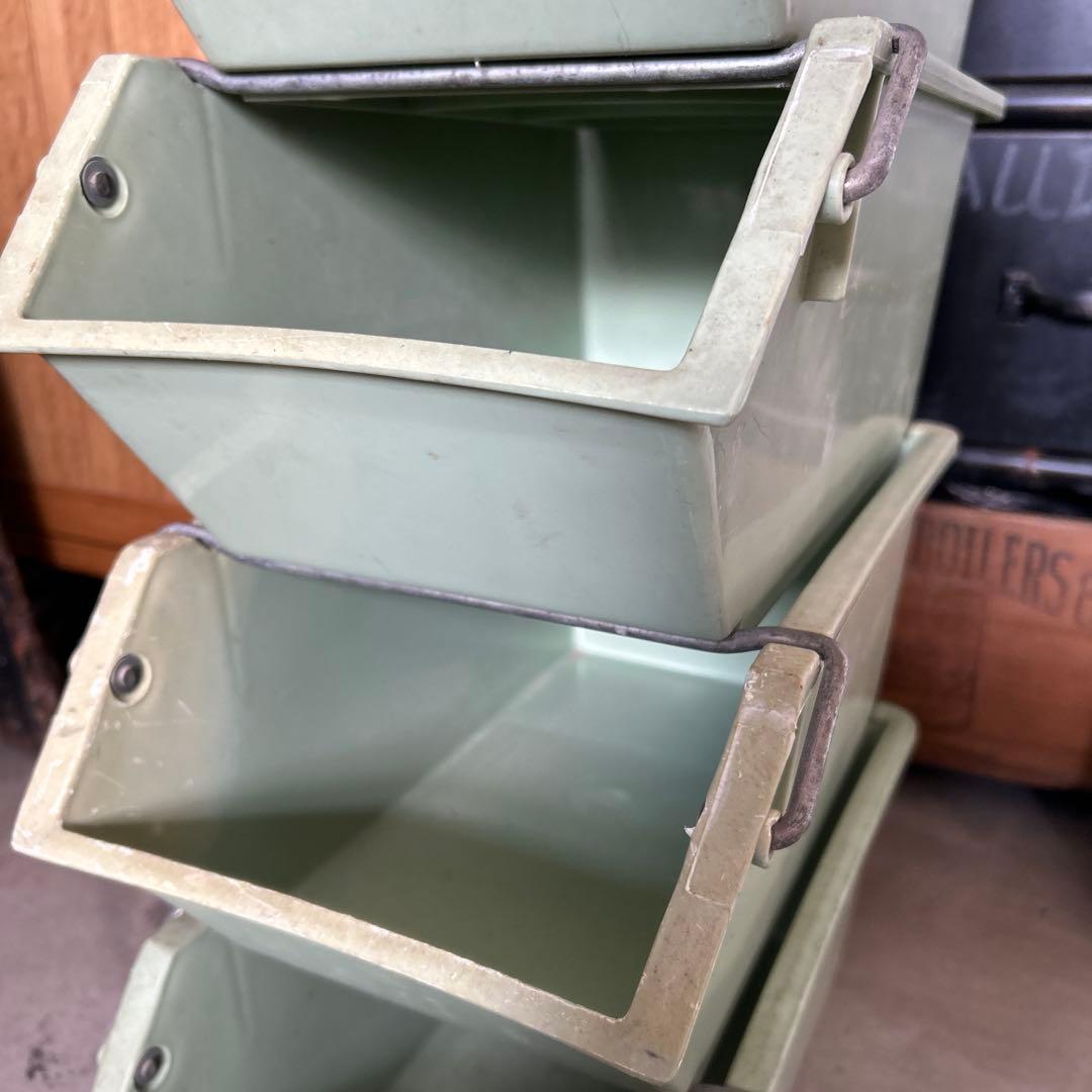 【５個】サンコー バケットB 工具箱 道具入れ 小物ケース インダストリアル