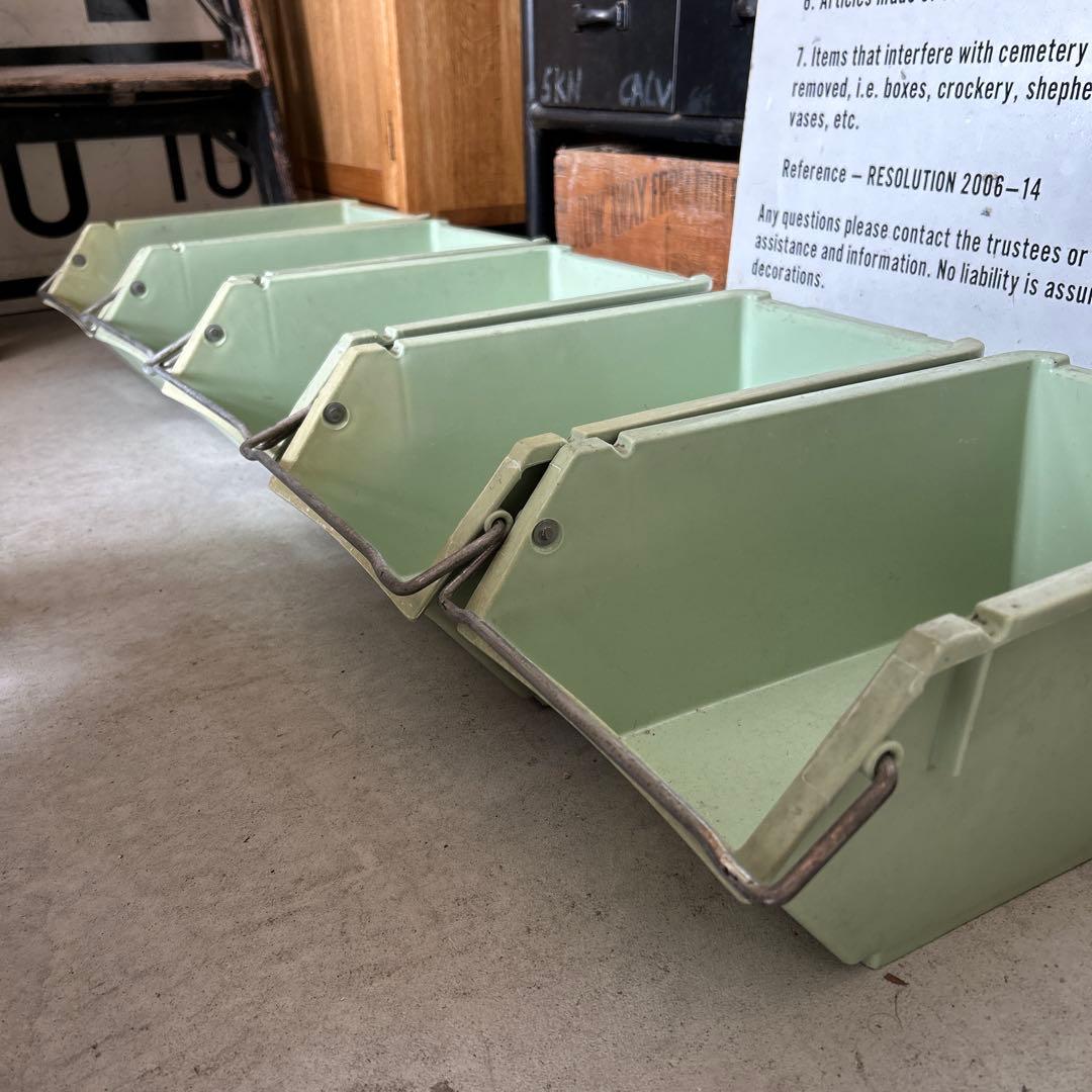 【５個】サンコー バケットB 工具箱 道具入れ 小物ケース インダストリアル