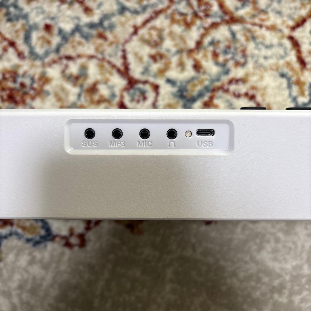 BORA SBX20 ホワイト 折りたたみ電子ピアノ 88鍵盤 ボーラ