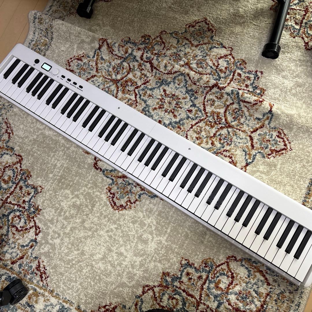 BORA SBX20 ホワイト 折りたたみ電子ピアノ 88鍵盤 ボーラ