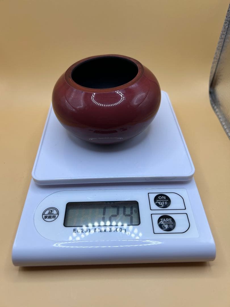 【中国古美術】海関輸出許可証（封泥）付 水盂 筆洗 2点 哥窯写し 辰砂紅釉