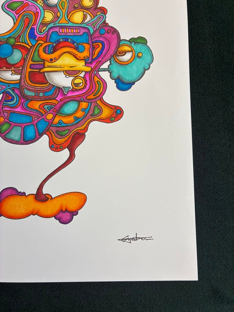 『FACE03』A4サイズ syoboオリジナル原画　コピック