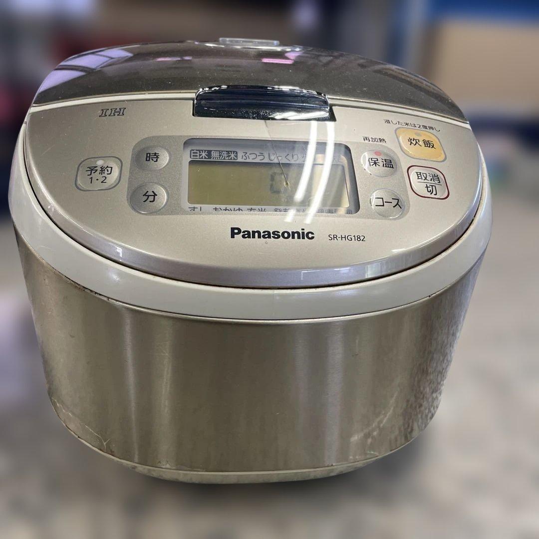 Panasonic IH 炊飯器 SR-HG182 10合 1升炊き 家電 格安