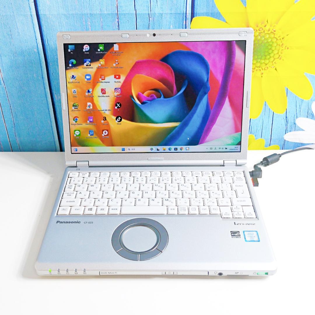 Windows11✨軽量レッツノートCF-SZ5✨SSD搭載✨設定済ノートPC