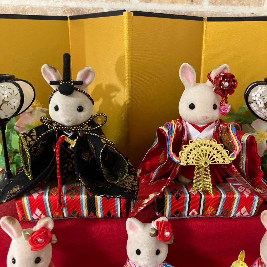 yuuu78♡ ひな祭り　シルバニア ハンドメイド 着物