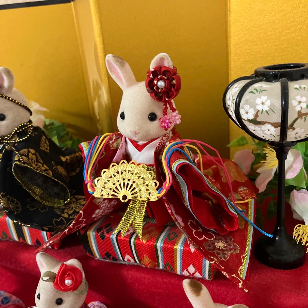 yuuu78♡ ひな祭り　シルバニア ハンドメイド 着物