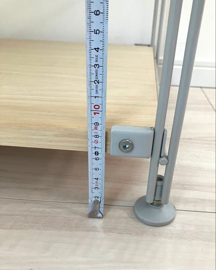 無印良品 スチールユニットシェルフ 帆布バスケット 高さ120 幅58