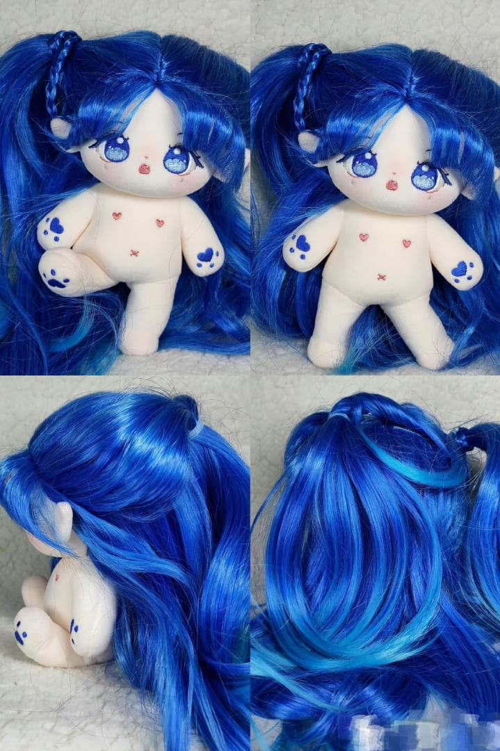 kiki中韓ぬいウィッグ　着せ替えぬいぐるみ　「ヘアアレンジ」参考説明