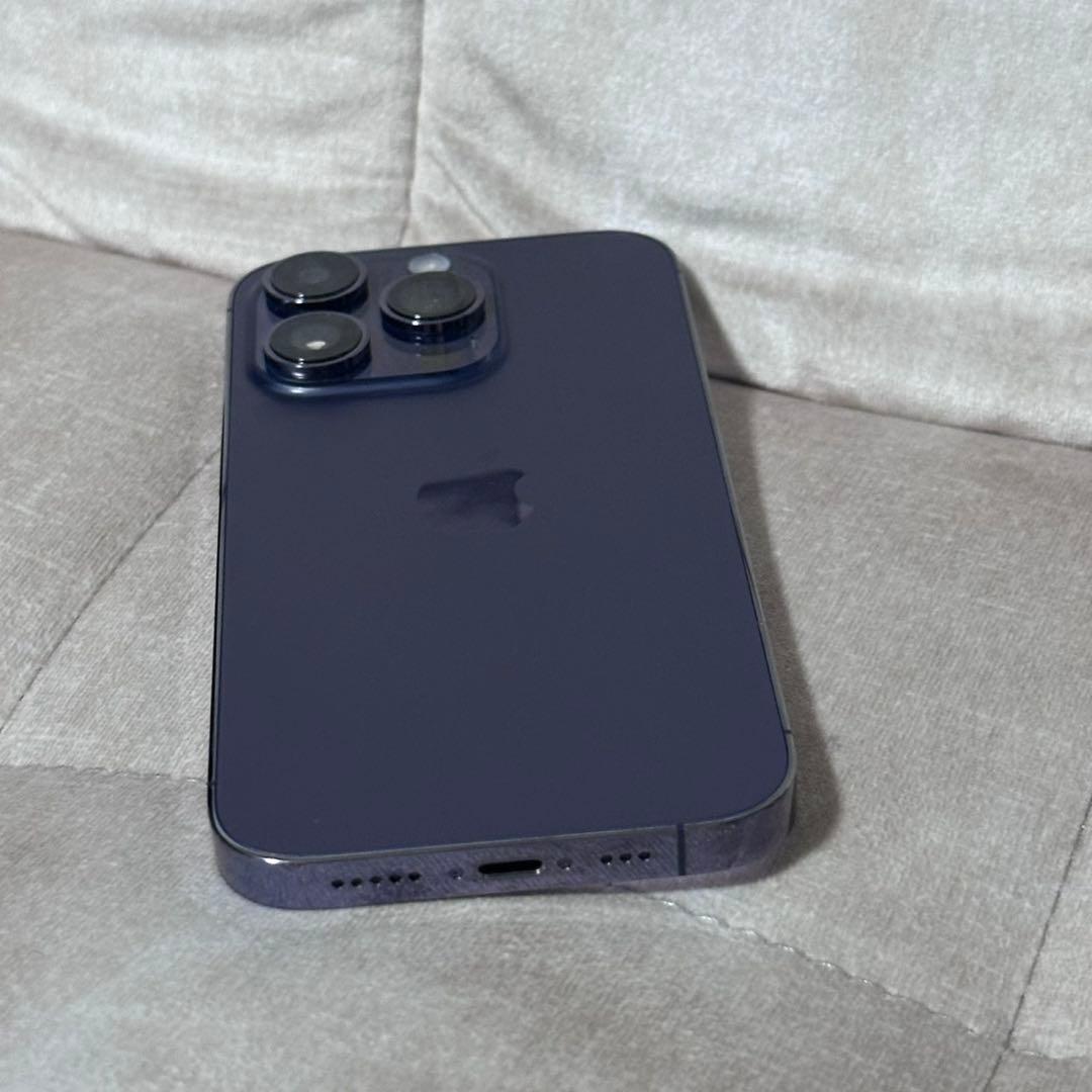 iPhone 14 Pro 256GB ディープパープル バッテリー100%