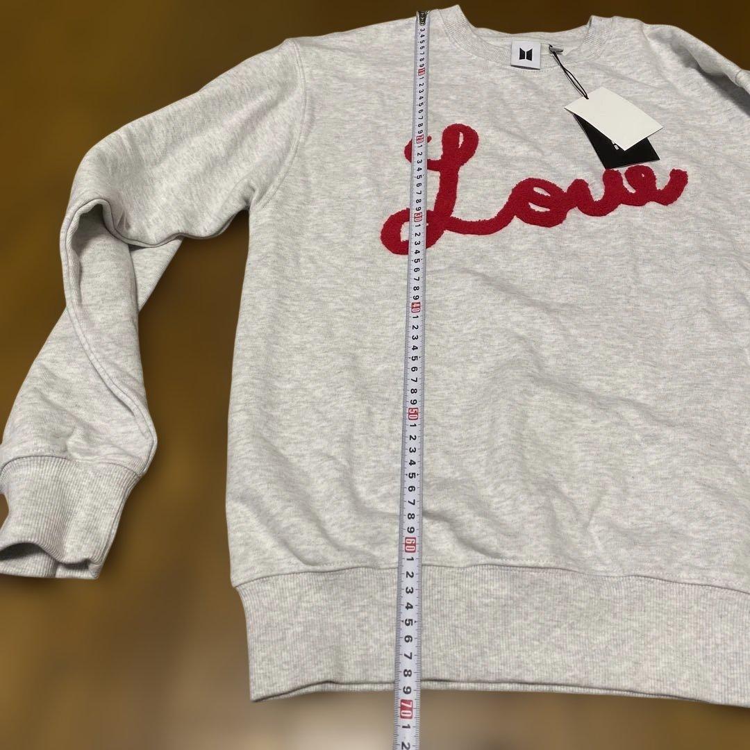 BTS POP-UP ポップアップ　スウェット　LOVE DNA ジミン　限定品