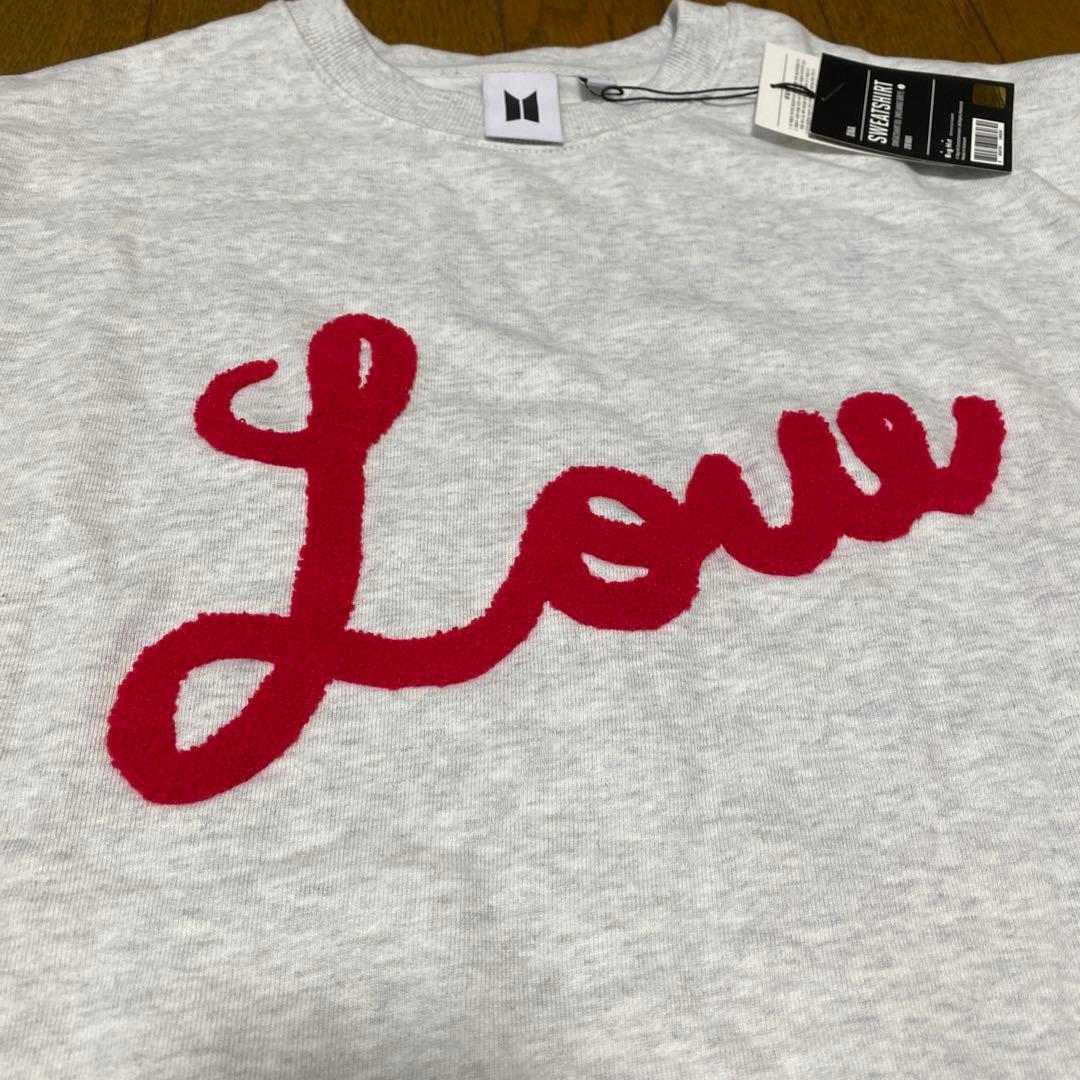 BTS POP-UP ポップアップ　スウェット　LOVE DNA ジミン　限定品