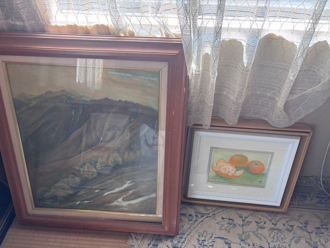 ポインセチアと静物画8点セット