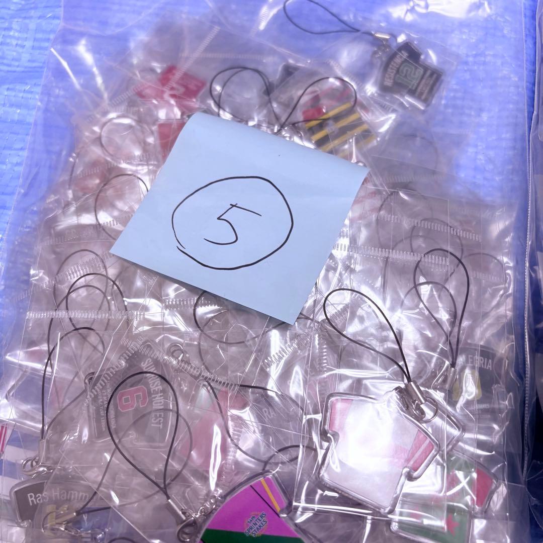 未開封⬜︎競馬グッズ⑤⬜︎勝負服ストラップ⬜︎想い出馬券ホルダー⬜︎馬番ボールペン