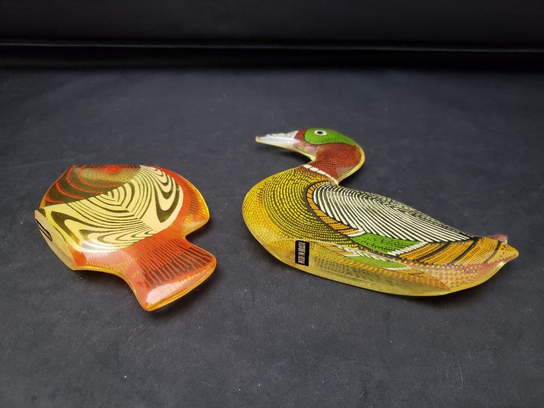 アクリルガラス　オブジェ　置物　ブラジル製