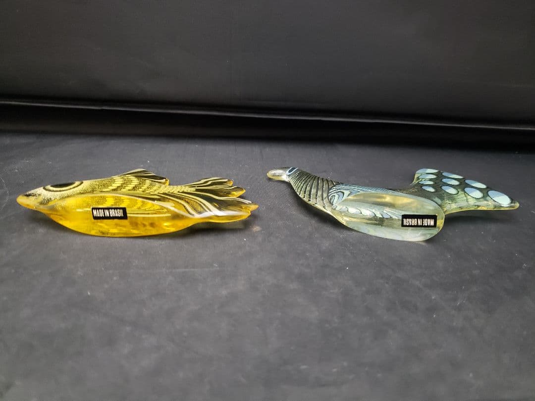 アクリルガラス　オブジェ　置物　ブラジル製