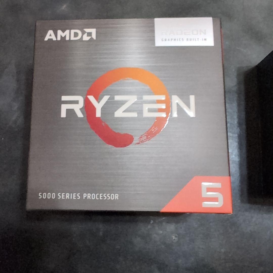 AMD Ryzen5 5600G CPUクーラー未使用