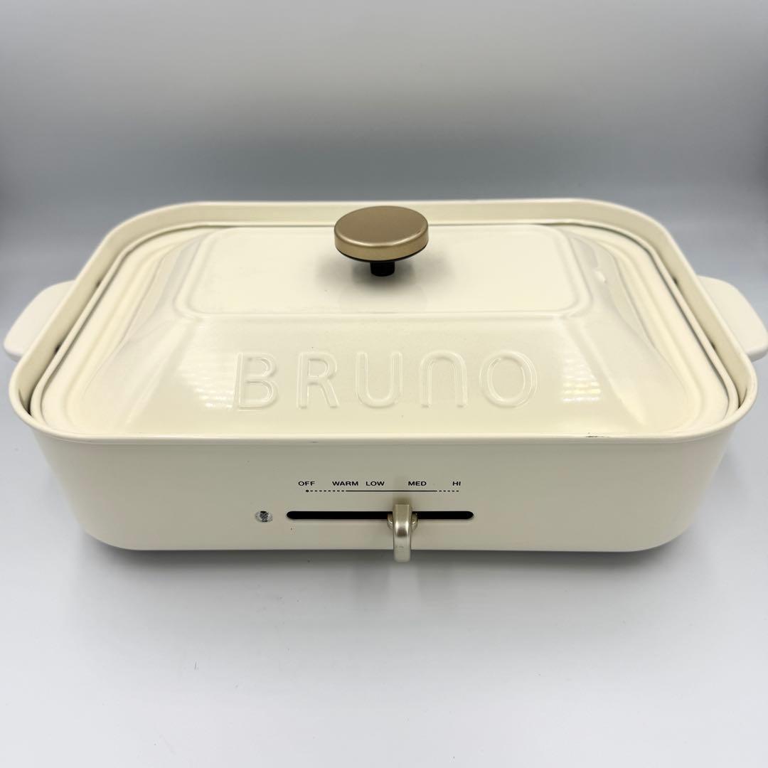 【プレート3種 】 BRUNO コンパクトホットプレート