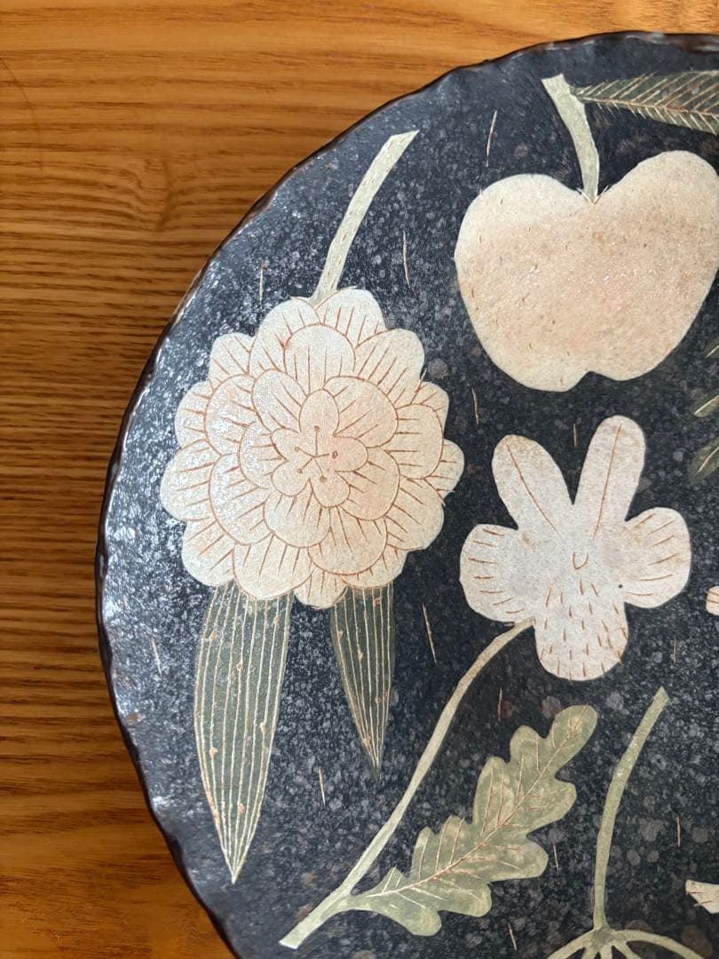 鹿児島睦 正規品 初期作品 刻印 プレート 20cm うさぎ【最終価格】