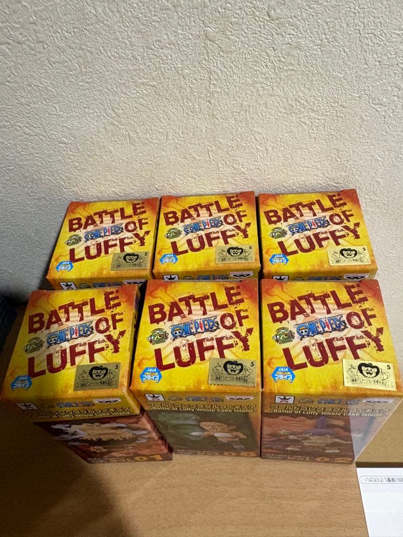 ワンピース ワールドコレクタブルフィギュア battle of luffy