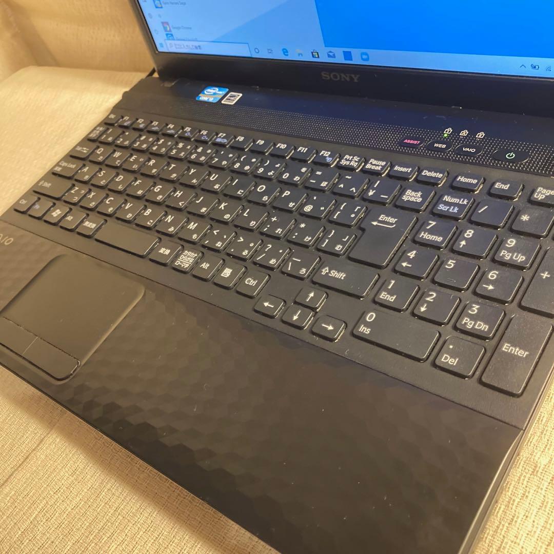 ソニー　バイオ　Win11 大容量HDD キラキラ黒 DVDドライブ付