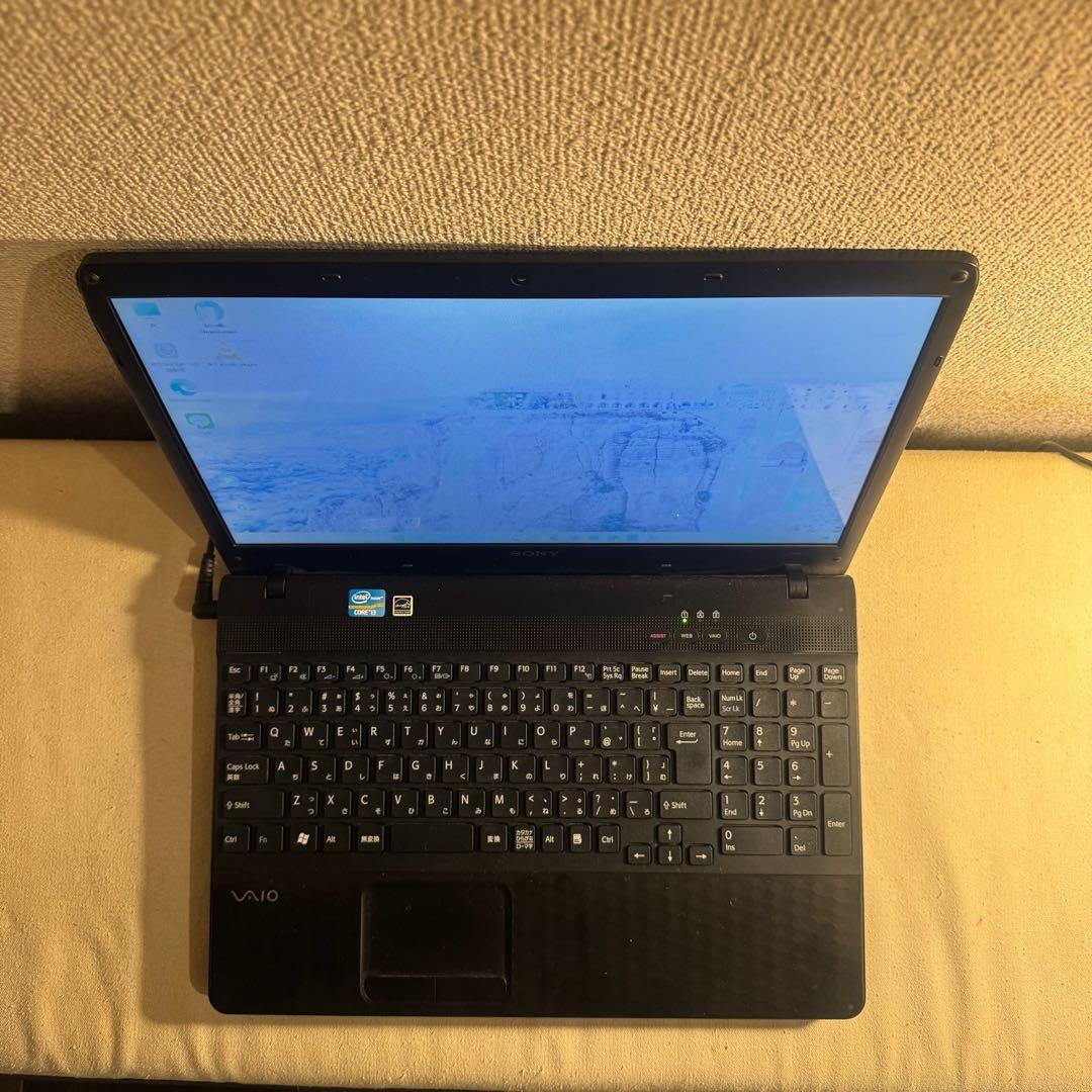 ソニー　バイオ　Win11 大容量HDD キラキラ黒 DVDドライブ付