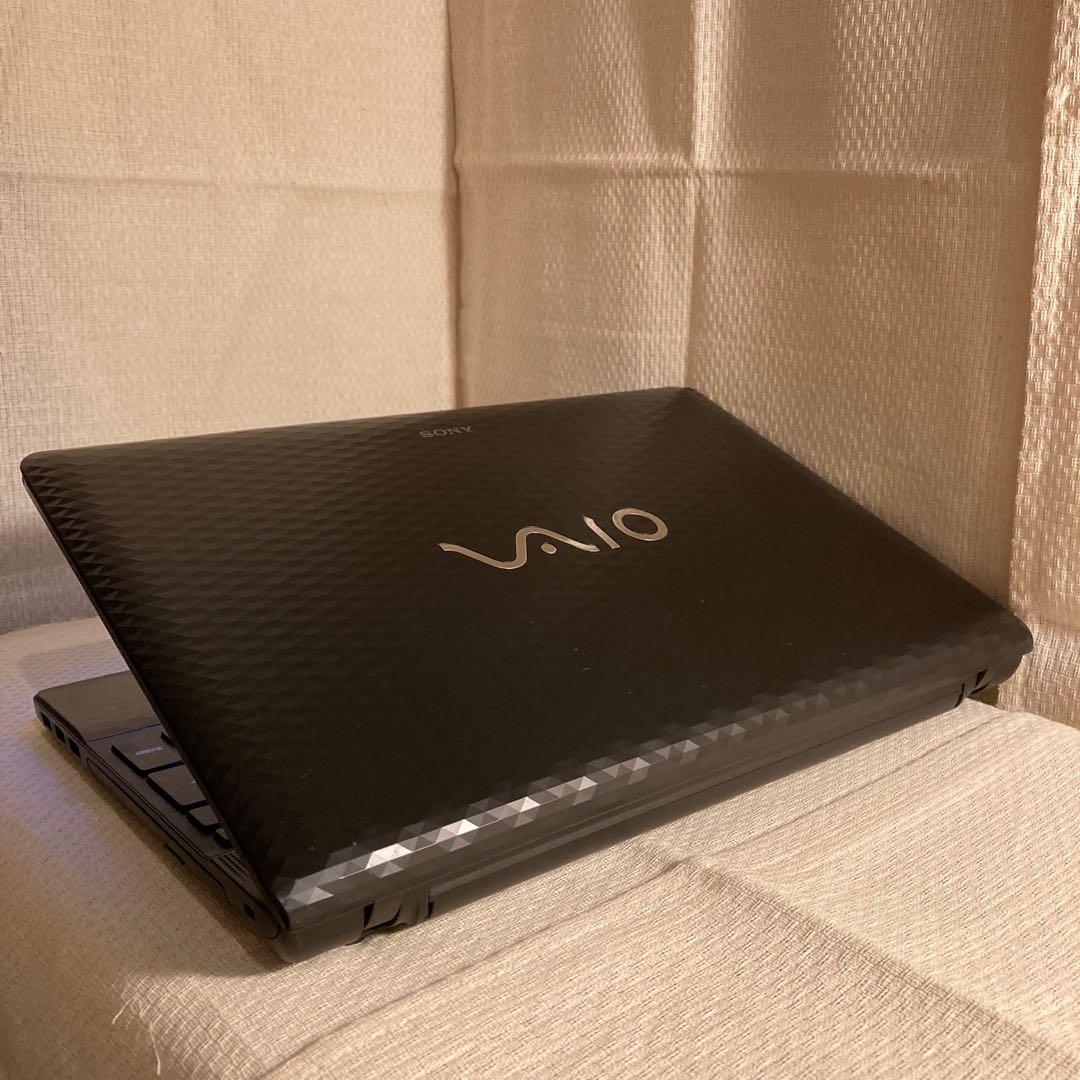 ソニー　バイオ　Win11 大容量HDD キラキラ黒 DVDドライブ付