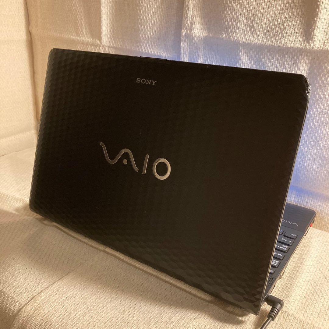 ソニー　バイオ　Win11 大容量HDD キラキラ黒 DVDドライブ付