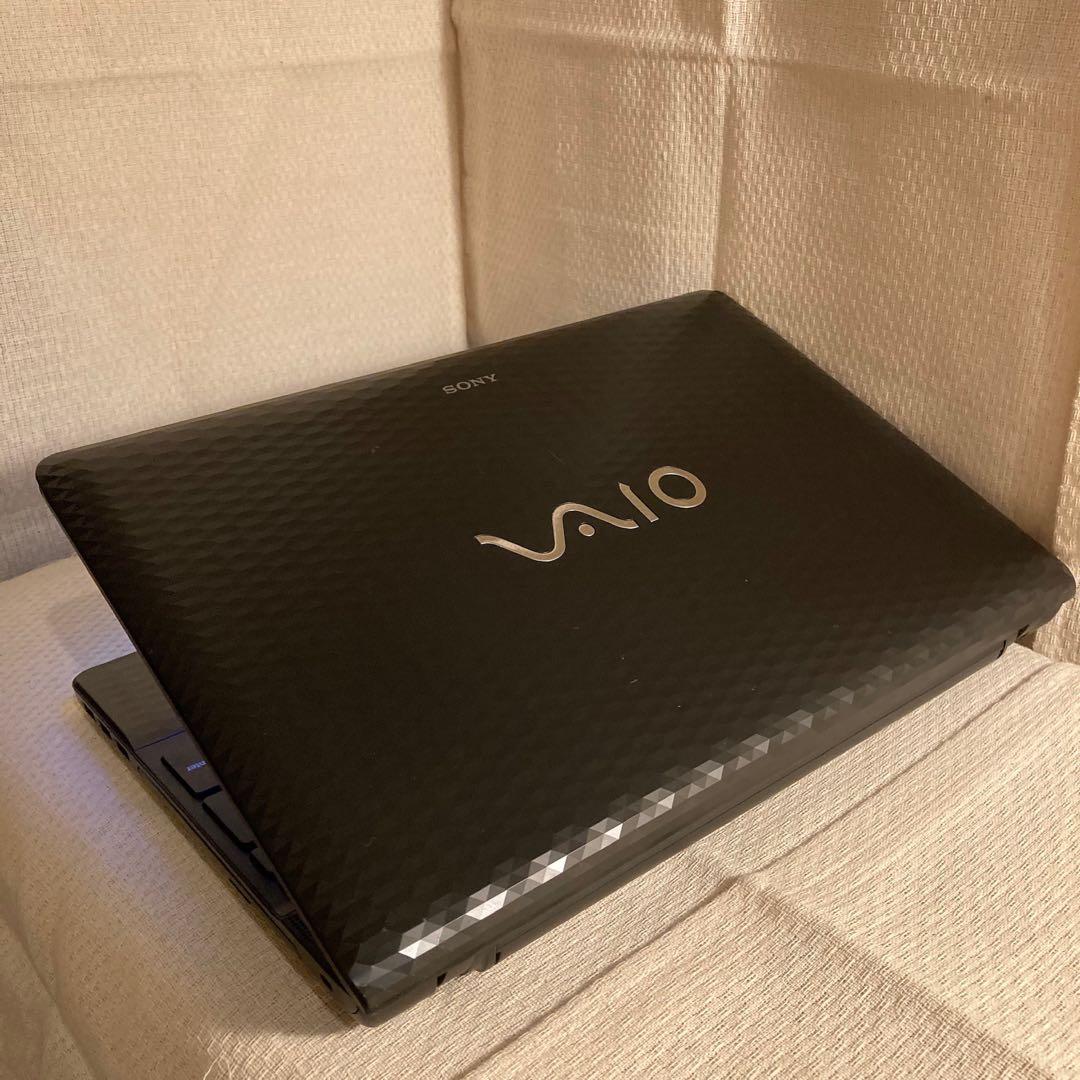 ソニー　バイオ　Win11 大容量HDD キラキラ黒 DVDドライブ付