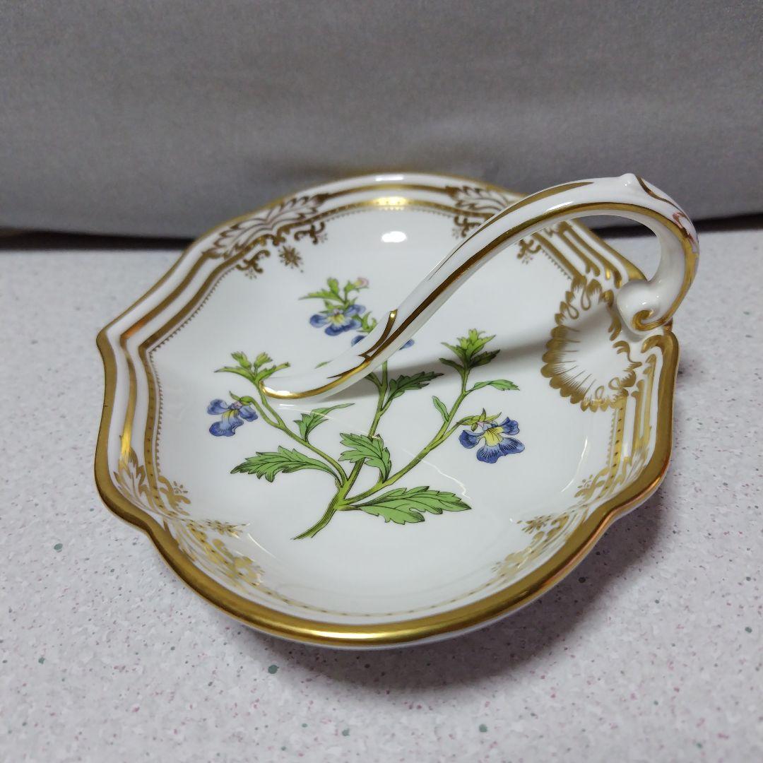 カドカド　Spode （イギリス製）Lobelia 花柄トレイ