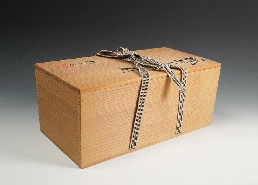 奥村松子 織部つなぎ小鉢 向付 五客 共箱 懐石道具