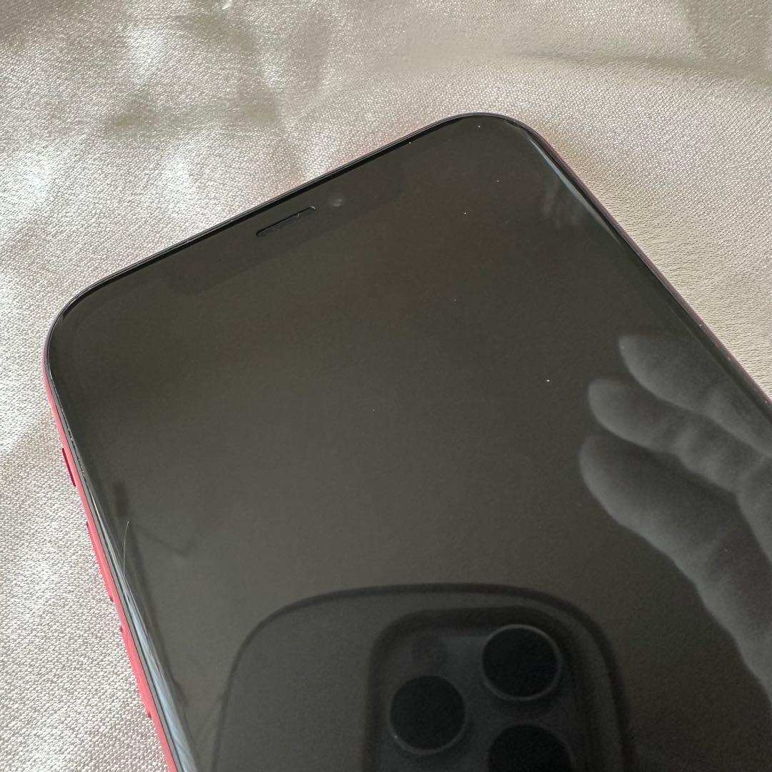 iphoneXR 128GB バッテリー82% SIMフリー　レッド