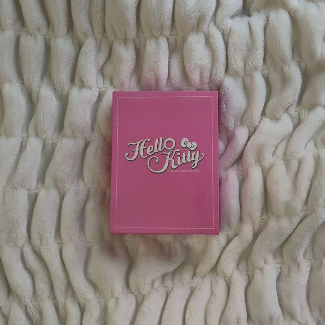 2008年　ハローキティ　スケジュール帳　シール帳　キルティング　ピンク　キティ