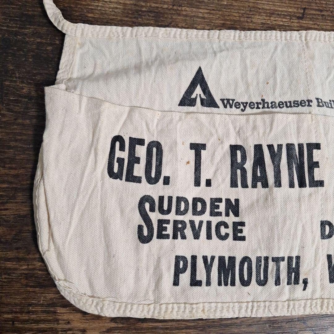 【希少】60's Vintage Work Apron ワークエプロン