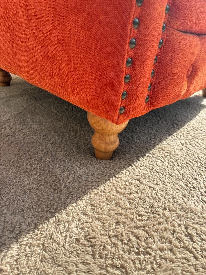 引取限定【美品】VINCENT ヴィンセント アンティーク調 1人掛けソファ