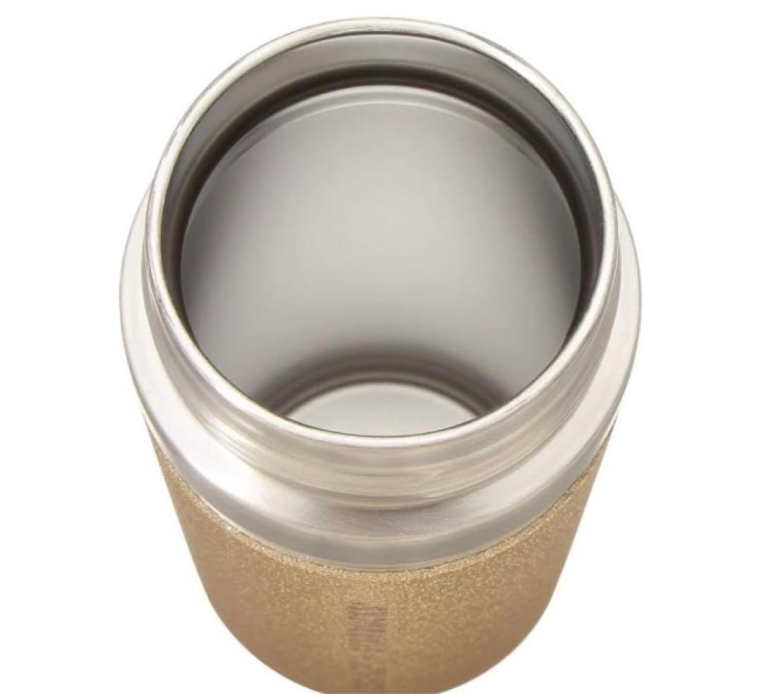 新品　スターバックス　STANLEY グリッターゴールド473ml ボトル