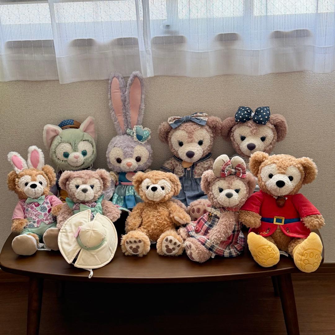 ダッフィー&フレンズ 9体まとめ里親募集