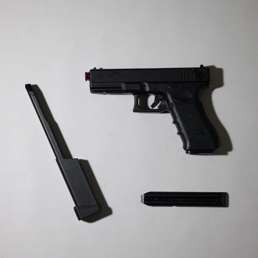 トイガン GLOCK 18C + long magazine