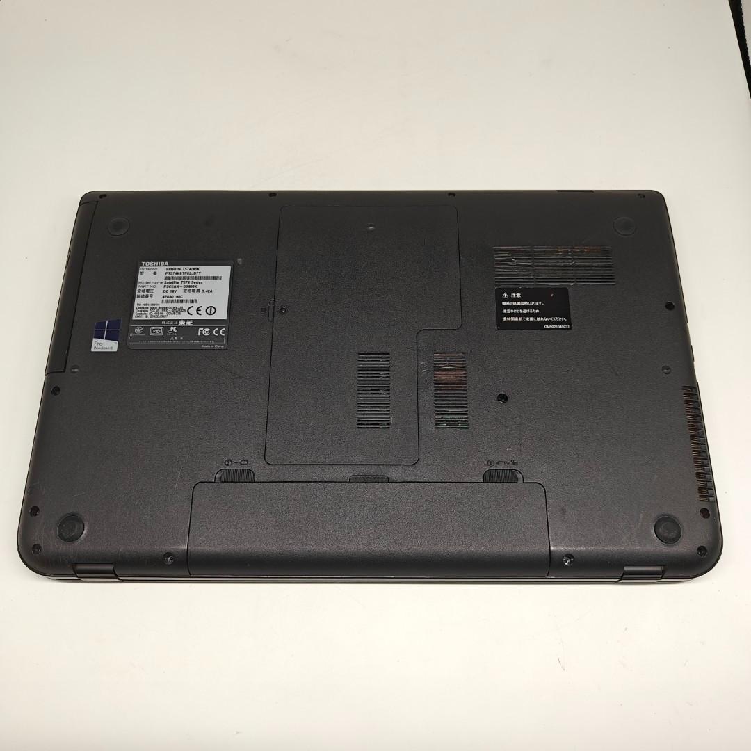 【東芝】T574 爆速i7 SSD500GB 16GB ブラック ノートPC