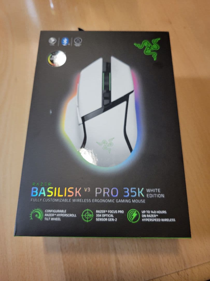 マウス・トラックボール razer Basilisk V3 Pro 35K white edition