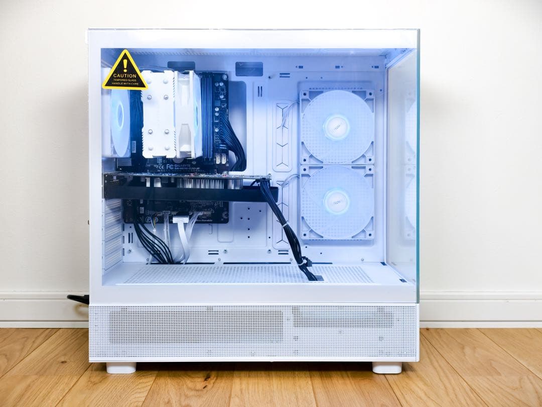 ゲーミングPC i7-4790 GTX1060 16GB SSD480GB 白