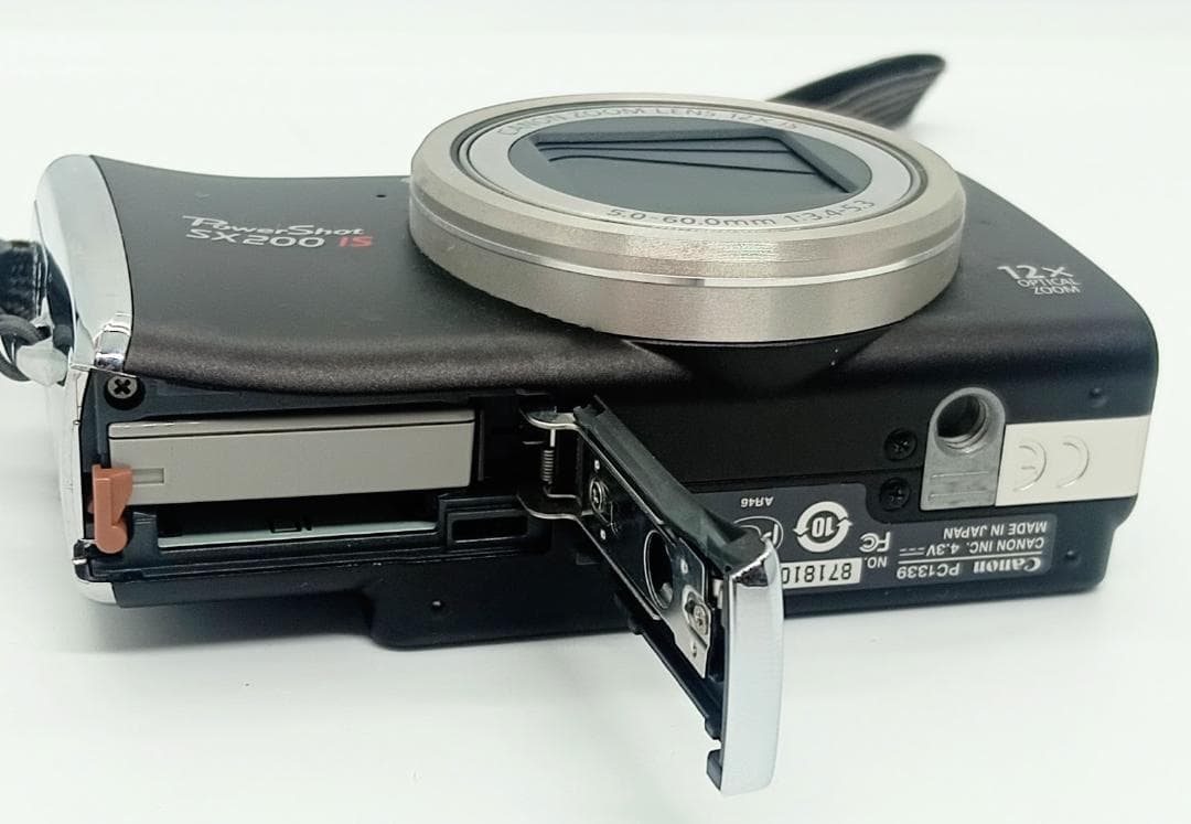 Canon PowerShot SX200 IS 12.1MP ケース充電器付き