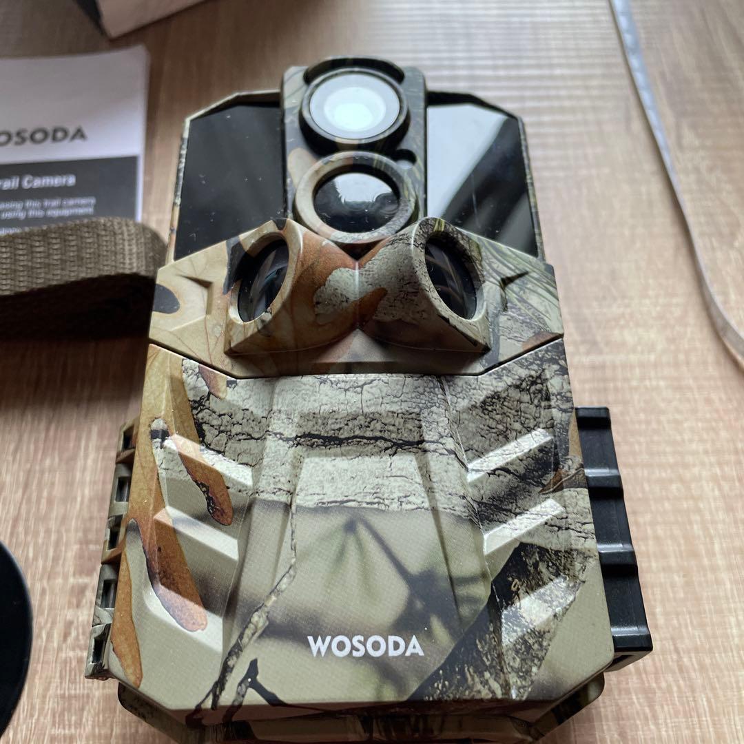 ✨ジャンク品✨トレイルカメラ WOSODA 防犯カメラ 赤外線カメラ